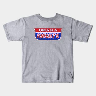 Defunct - Omaha Knights Hockey Kids T-Shirt